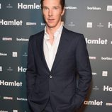 Benedict Cumberbatch en la fiesta posterior al pase para la prensa de la obra 'Hamlet'