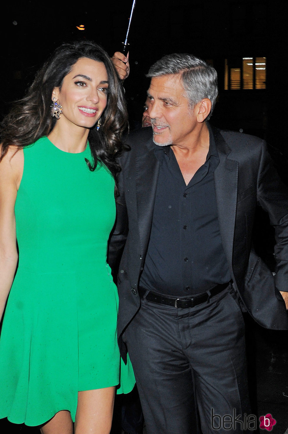 George Clooney y Amal Alamuddin en el New York Film Festival