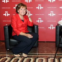 Carmen Caffarel y Amparo Rivelles en el homenaje a Amparo Rivelles en el Instituto Cervantes