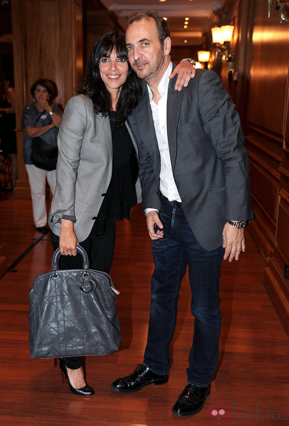 Maribel Verdú y Pedro Larrañaga en el homenaje a Amparo Rivelles en el Cervantes