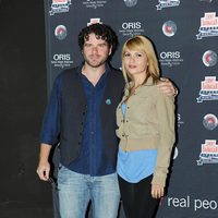 Daniel Huarte en la presentación del disco 'After the blue times'