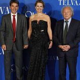 Ainhoa Arteta y Eduardo Punset en la presentación de los premios Telva de las Artes y de las Ciencias