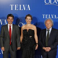 Ainhoa Arteta y Eduardo Punset en la presentación de los premios Telva de las Artes y de las Ciencias