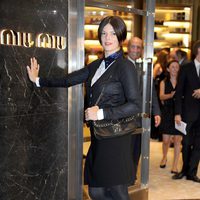 Bimba Bosé en la inauguración de la tienda Miu Miu de Barcelona