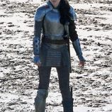 Kristen Stewart en el rodaje de 'Snow White and the Huntsman'