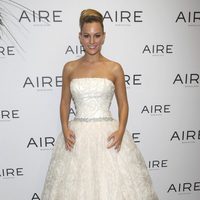 Edurne vestida de novia para la firma 'Aire Novias'