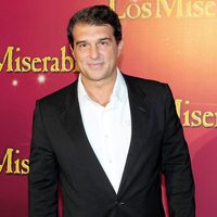 Joan Laporta en el estreno de 'Los Miserables' en Barcelona