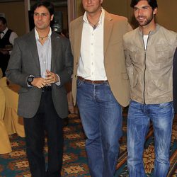 Fran Rivera, Julián Contreras y Cayetano Rivera Ordóñez