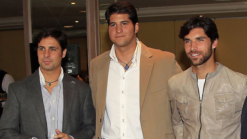 Fran Rivera, Julián Contreras y Cayetano Rivera Ordóñez