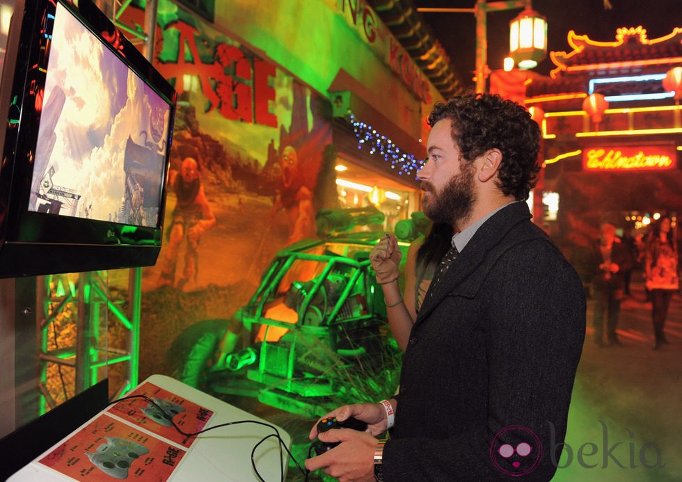 Danny Masterson en la fiesta de 'Rage'