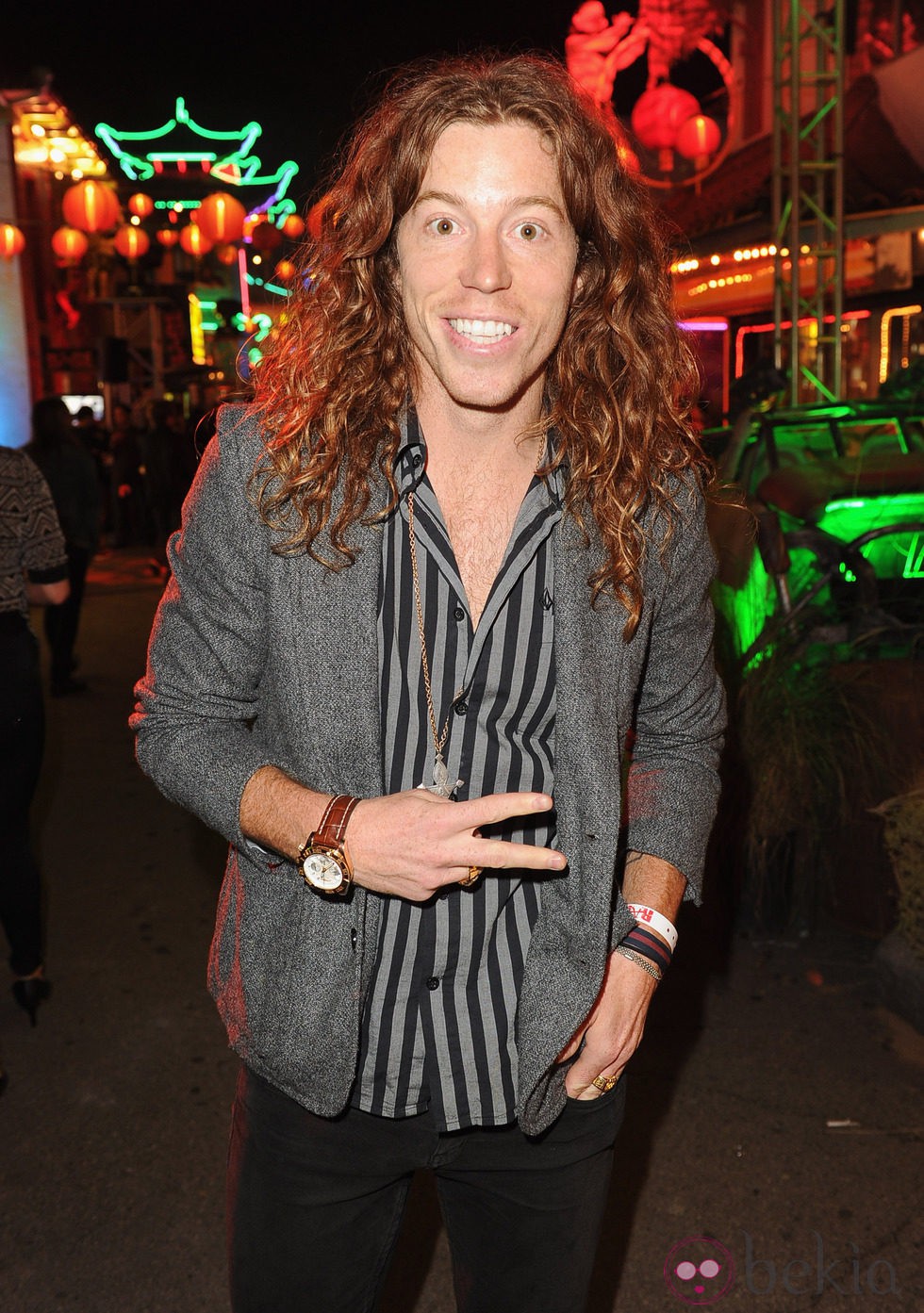 Shaun White en la fiesta de 'Rage'