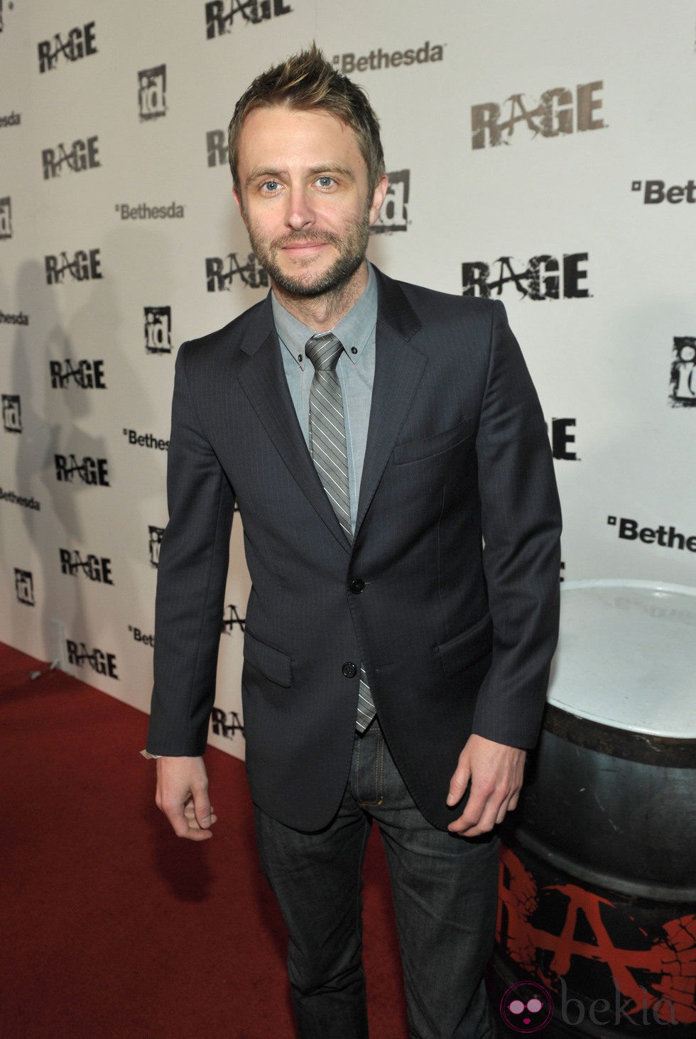 Chris Hardwick en la fiesta de 'Rage'