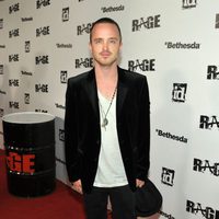 Aaron Paul en la fiesta de 'Rage'