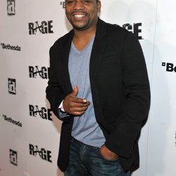 Mekhi Phifer en la fiesta de 'Rage'