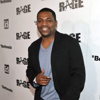 Mekhi Phifer en la fiesta de 'Rage'