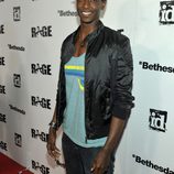 Edi Gathegi en la fiesta de 'Rage'