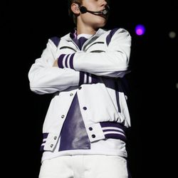 Justin Bieber en su concierto en México