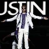 Justin en concierto en México DF