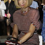 Anna Wintour en la semana de la moda de París