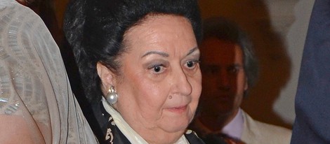 Montserrat Caballé en la fiesta flamenca de las hermanas Cobo