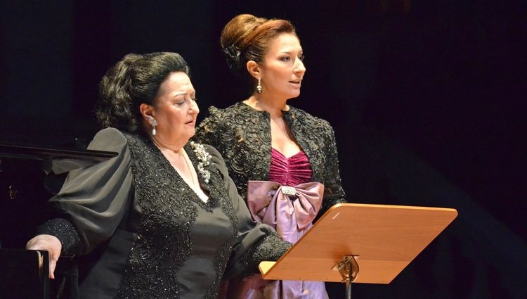 Montserrat Caballé y Montserrat Martí ofrecen un concierto benéfico en Sevilla