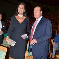 Carmen Tello y Curro Romero en el concierto benéfico de Montserrat Caballé y Montserrat Martí en Sevilla