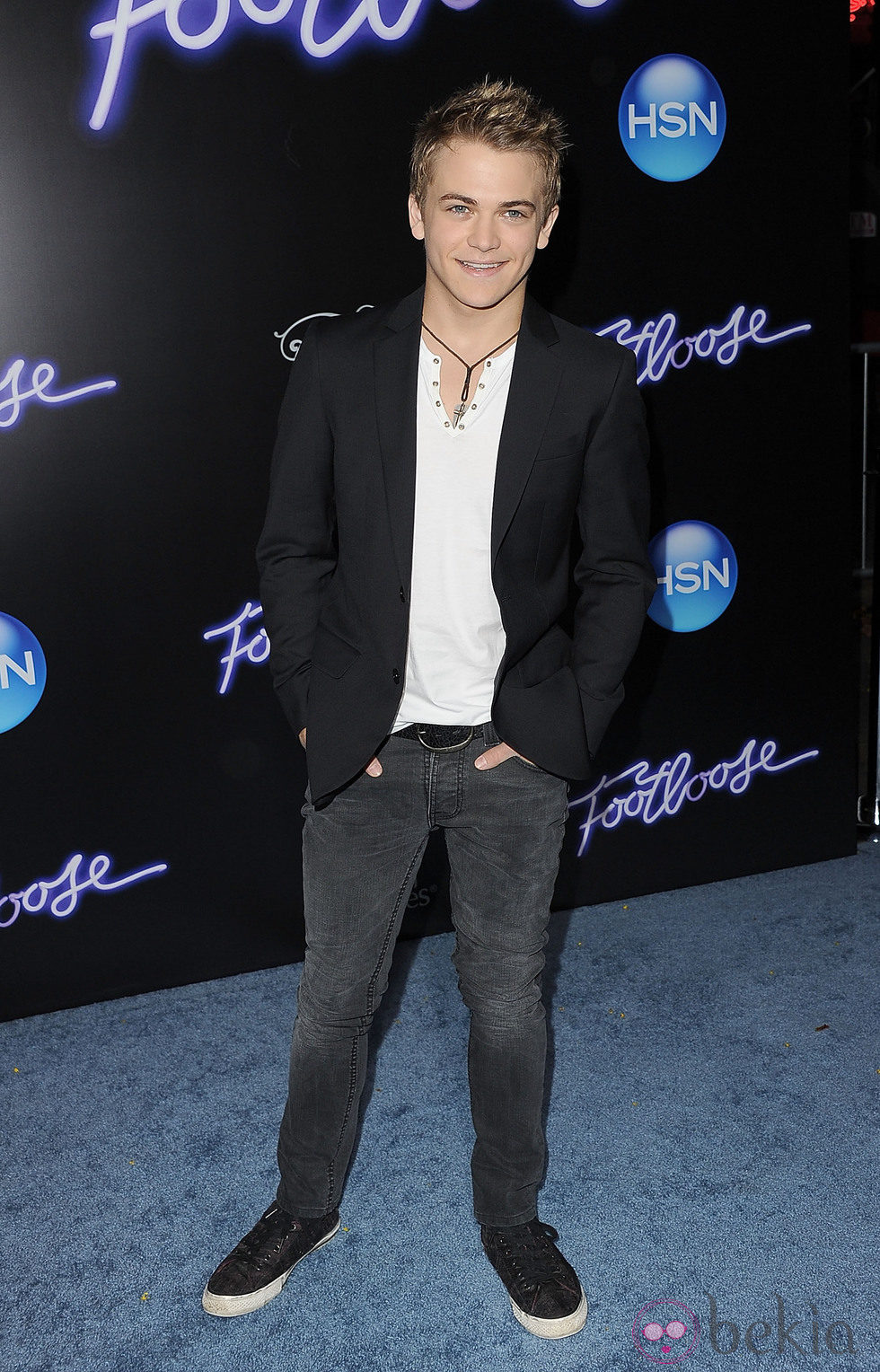 Hunter Hayes en la premiere de 'Footloose' en Los Angeles