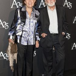 Carmen Caffarell y Teófilo Calle durante un acto de la Academia de Cine