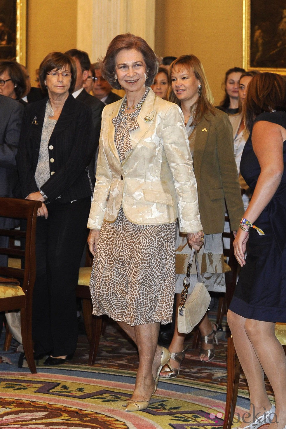 La Reina Sofía en la entrega del Premio a la Acción Magistral 2011