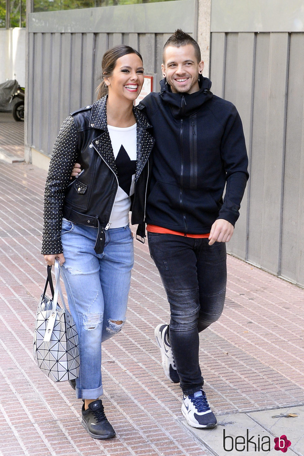 Cristina Pedroche y David Muñoz, sonrientes y enamorados