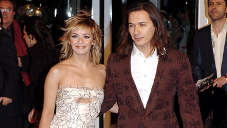 María Adánez y Alberto Caballero en los Goya 2005