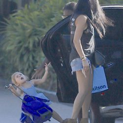 La hija de Kourtney Kardashian gime de dolor tras darse un golpe