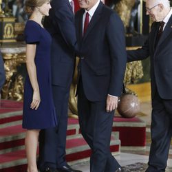 Pedro Sánchez en la recepción del día de la Hispanidad 2015