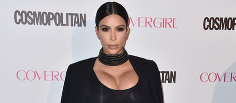 Kim Kardashian en la fiesta 50 aniversario de Cosmopolitan