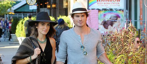 Ian Somerhalder y Nikki Reed paseando por Nueva York