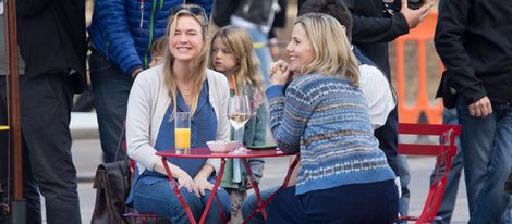 Renée Zellweger rodando la nueva película de  'Bridget Jones'