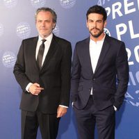 José Coronado y Mario Casas en la entrega del Premio Planeta 2015