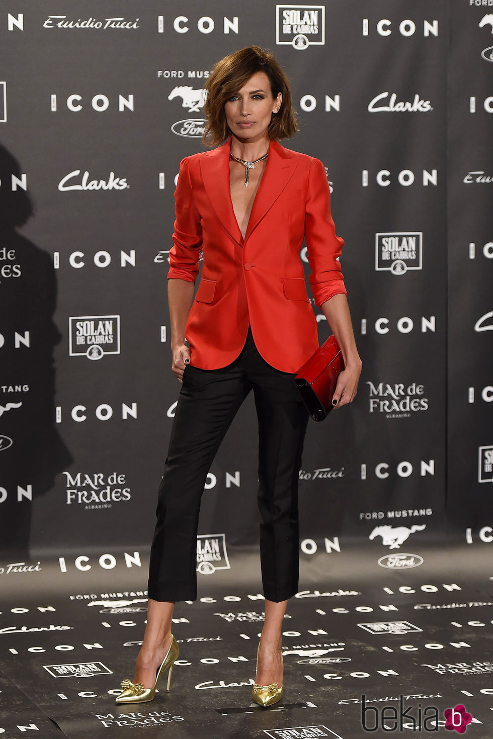 Nieves Álvarez en los Premios Icon 2015