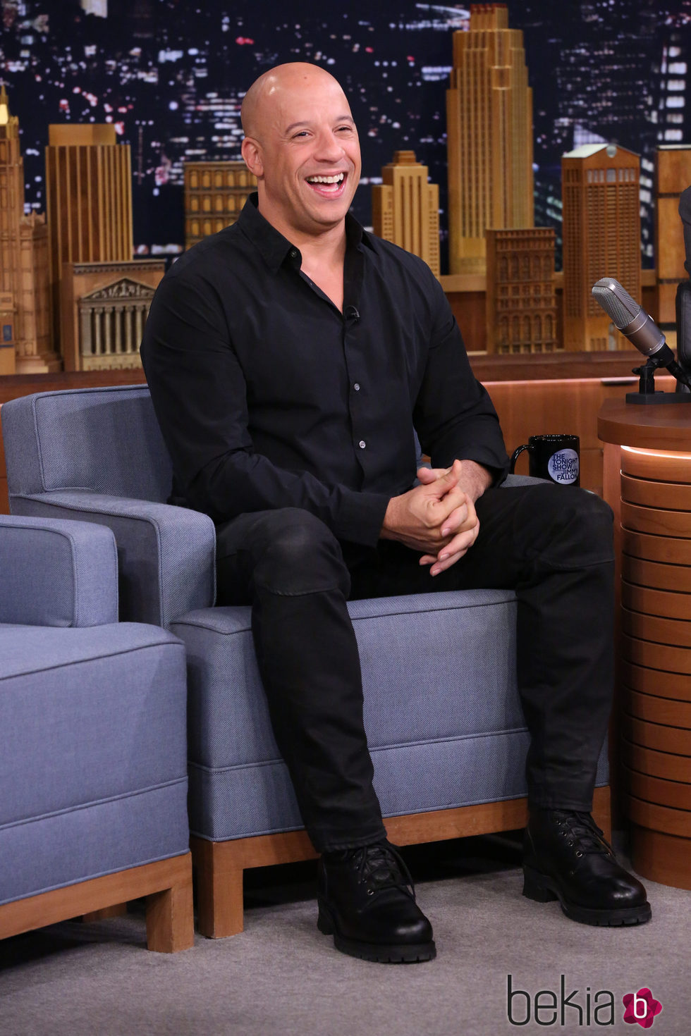 Vin Diesel en 'The Tonight Show'