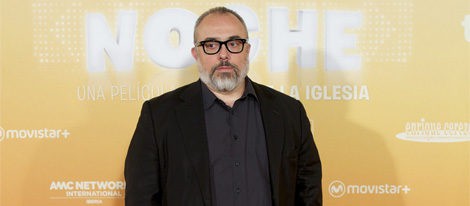 Álex de la Iglesia en el estreno de 'Mi gran noche'