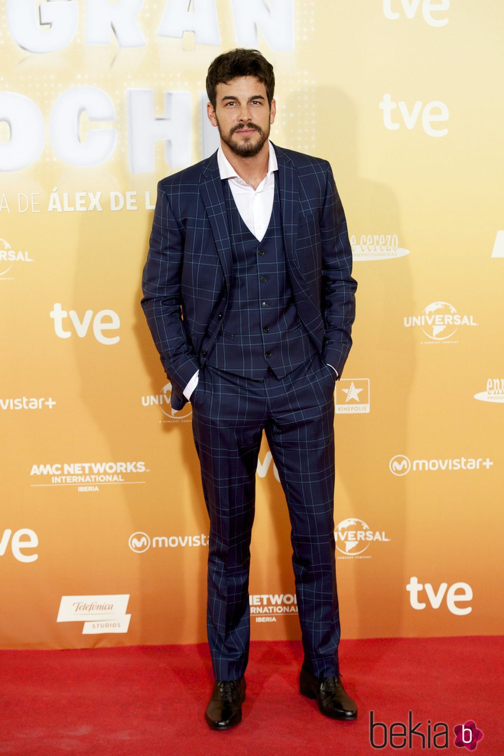 Mario Casas en el estreno de 'Mi gran Noche'