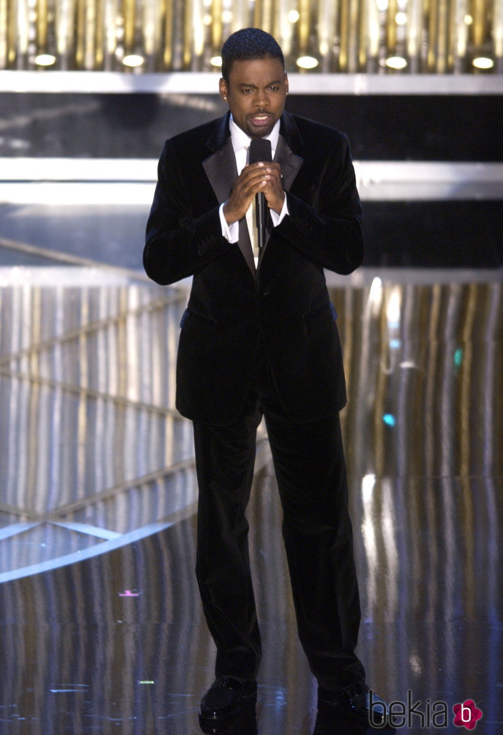 Chris Rock presentando la gala de los Oscar 2005