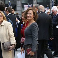 Paloma Rocasolano en la entrega de los Premios Princesa de Asturias 2015