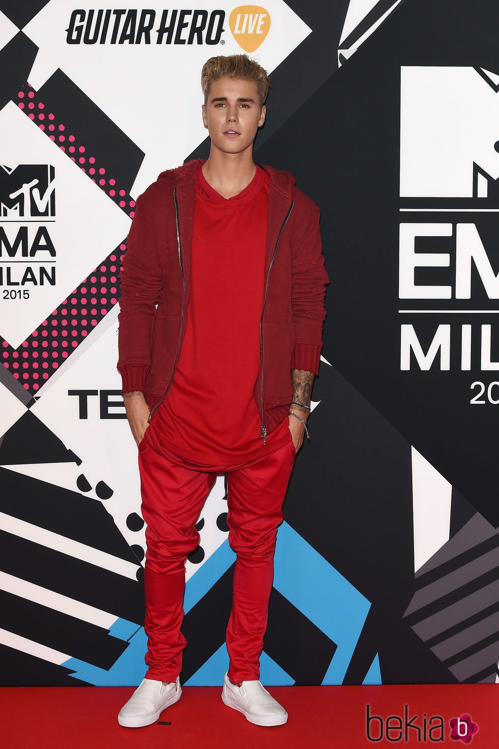 Justin Bieber en los MTV EMA 2015