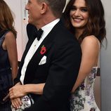 Daniel Craig y Rachel Weisz en el estreno de 'Spectre'