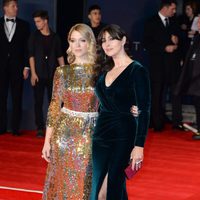 Léa Seydoux y Monica Bellucci en el estreno de 'Spectre' en Londres