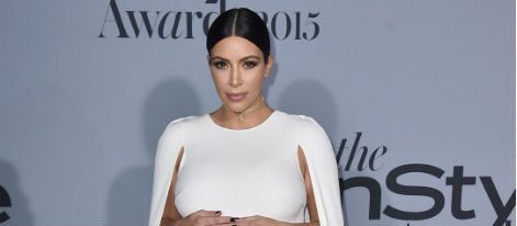 Kim Kardashian en los InStyle Awards 2015