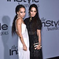 Zoe Kravitz y Lisa Bonet en los InStyle Awards 2015