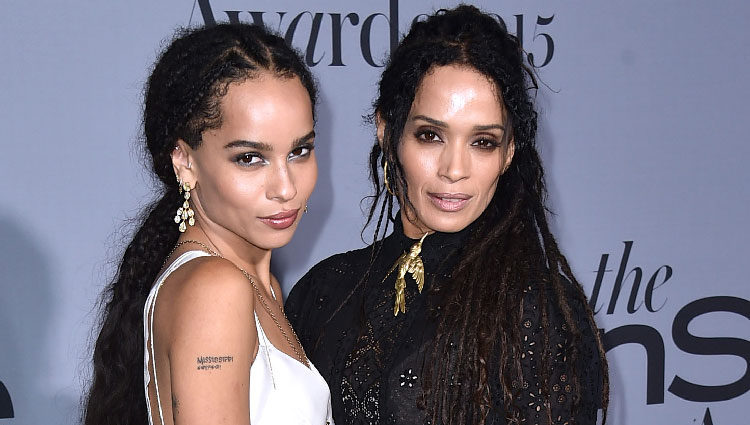 Zoe Kravitz y Lisa Bonet en los InStyle Awards 2015