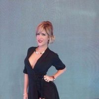 Ylenia, espectacular con un vestido escotado negro